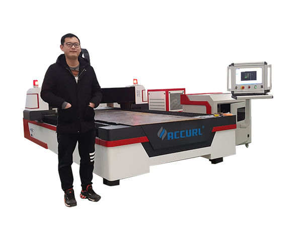 دليل خطي محرك cnc آلة القطع بالليزر للنحاس / التيتانيوم