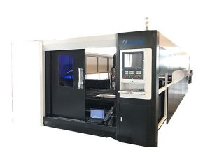 الصفائح المعدنية الفولاذ المقاوم للصدأ الألياف الليزر آلة قطع 1000W عالية الدقة