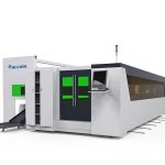 أنبوب معدني ولوحة الألياف عالية السرعة آلة القطع بالليزر 1500W مع جهاز دوارة